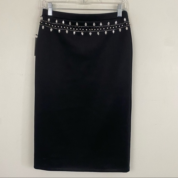 NWT LOVERS + FRIENDS black diamond waist skirt - Picture 5 of 5